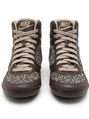 Vintage Nike Greco Supreme Women’s Wrestling Shoes Size 6.5 Brown Gold Retro